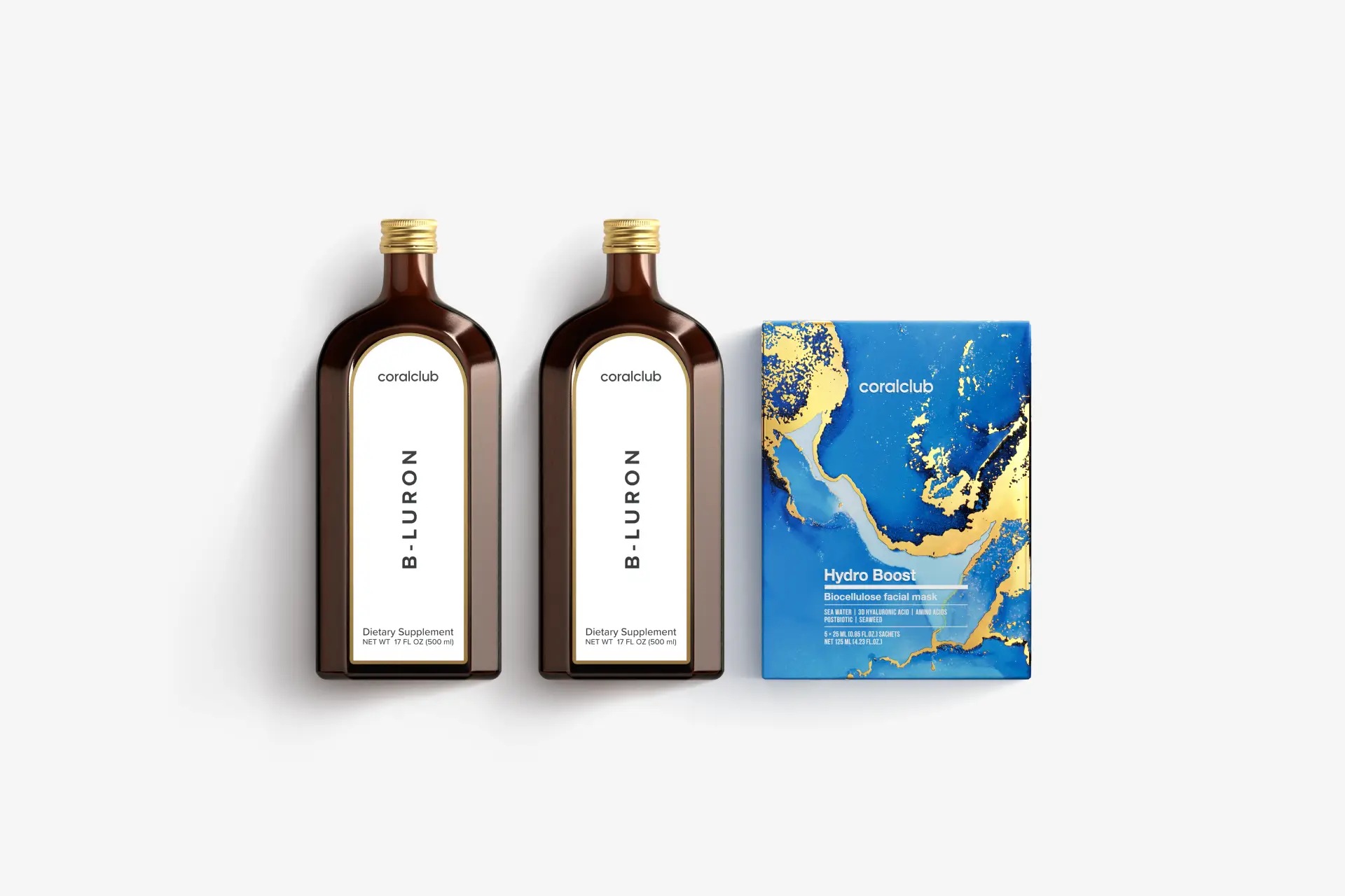 B-Luron + Hydro Boost Biocellulose Facial Mask (5 szt.)