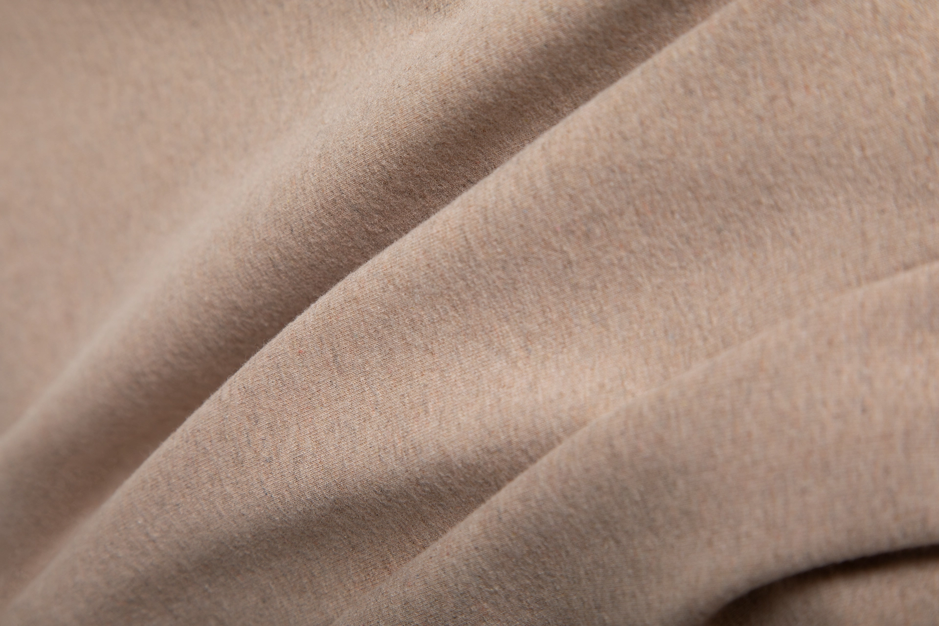 T-shirt prosty unisex, beżowy